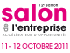 Le rendez-vous régional des créateurs et chefs d’entreprise Les 11 et 12 octobre 2011 à La Rochelle
